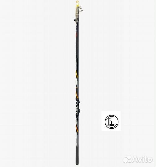 Удилище kaida black tiger с кольцами 6 м