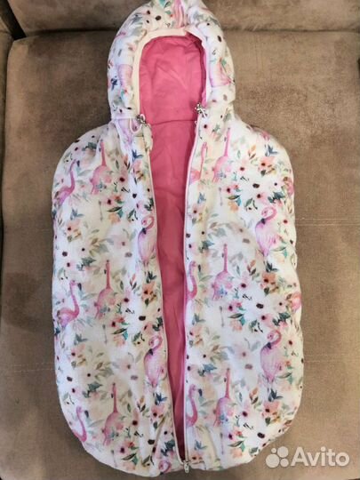 Утепленный кокон конверт