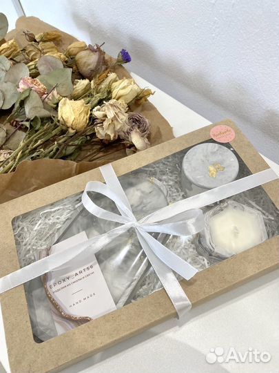 Соевые свечи и диффузоры ручной работы