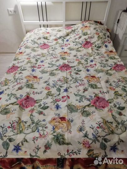Полутороспальное постельное белье Б/У