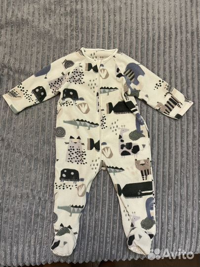 Флисовый комбинезон 74