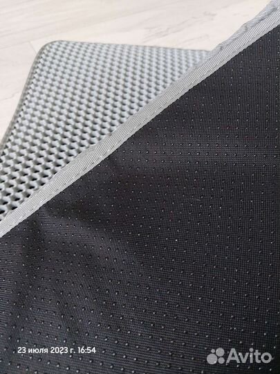 Коврик под лоток, коврик под миску, двухслойный