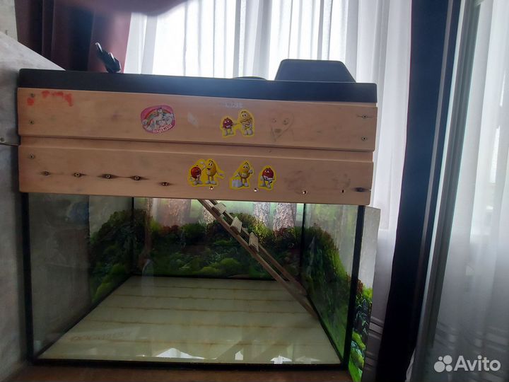 Террариум для водной черепахи