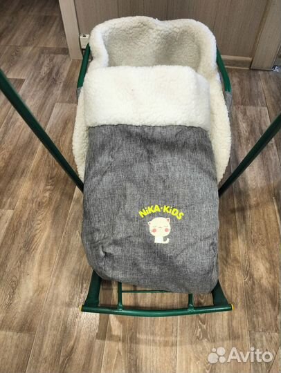 Детские санки коляска