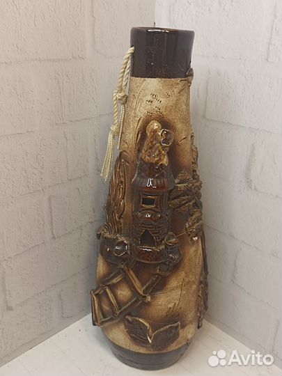 Фарфоровая Декоративная бутылка