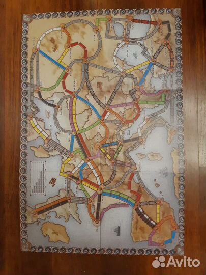 Новые. В плёнке. Ticket to ride Europe