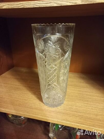 Ваза из хрусталя