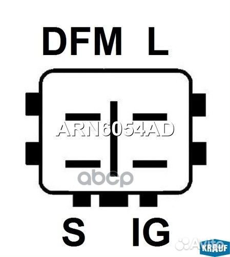 Регулятор генератора ARN6054AD Krauf