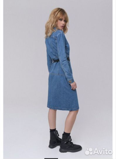 Джинсовое платье новое