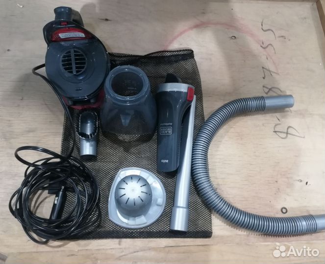 Автомобильный пылесос black decker