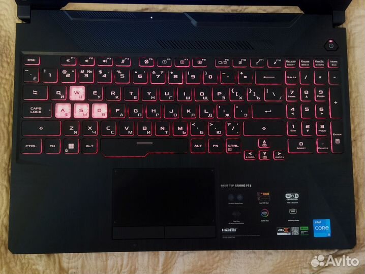Ноутбук Asus TUF Gaming F 15 RTX 2050 16gb