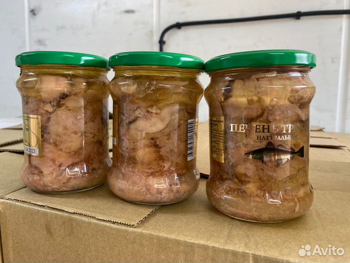 Печень трески оптом