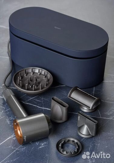 Фен Dyson Supersonic HD08 Gift-case никель/медь