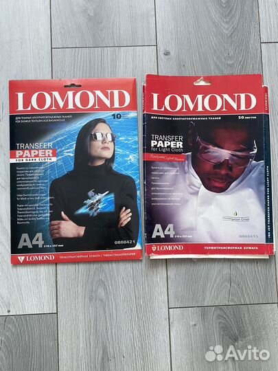 Термотрансферная бумага Lomond