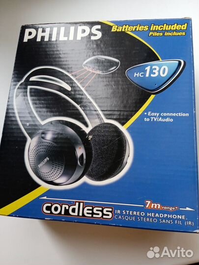 Беспроводные наушники philips нс130