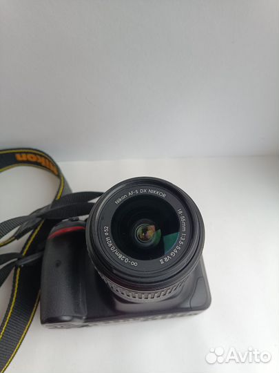 Nikon d5200 kit 18-55mm пробег 8600 кадров