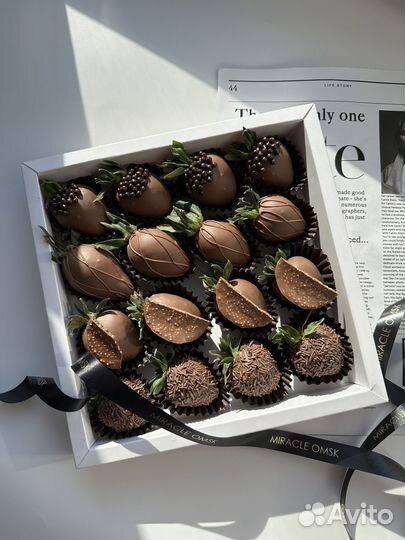 Клубника в шоколаде