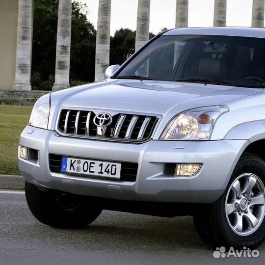 Бампер передний в цвет Toyota Land Cruiser Prado