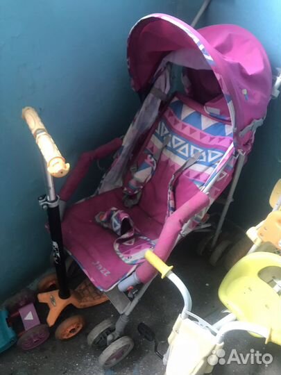 Коляска трость