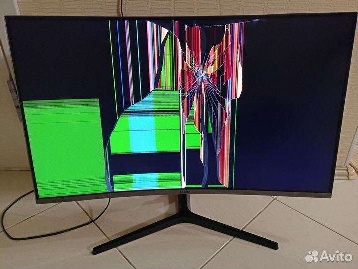 Монитор на запчасти