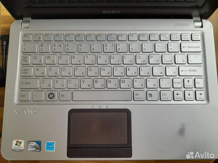 Нетбук sony vaio
