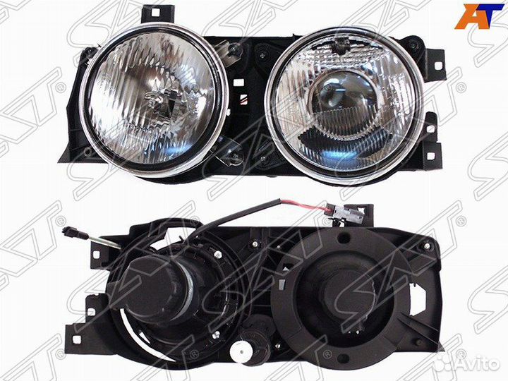 Фара BMW E34 88-95 /E32 87-94 LH ST-444-1114L