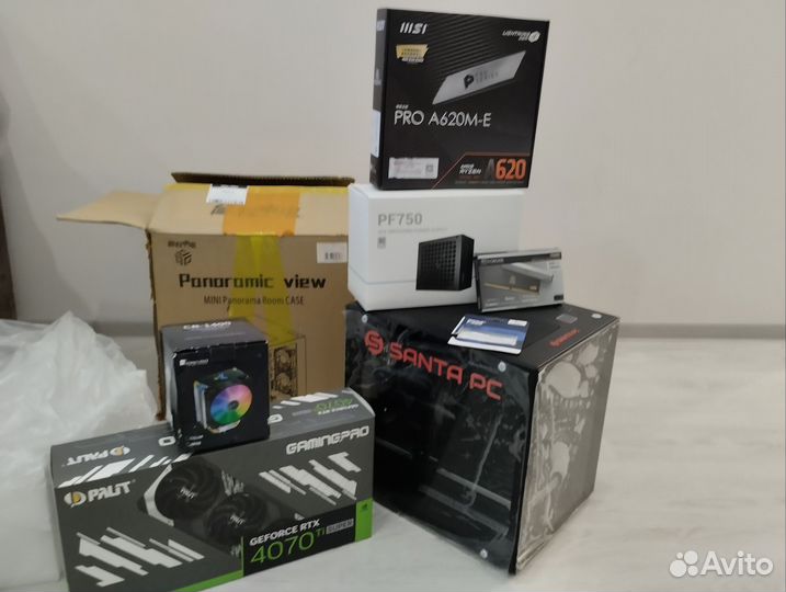 Новый мощный пк 4070 Ti Super 7500f