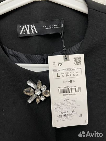 Пиджак Zara новый L