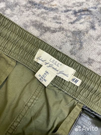 Джогеры H&M Logg Cargo размер L