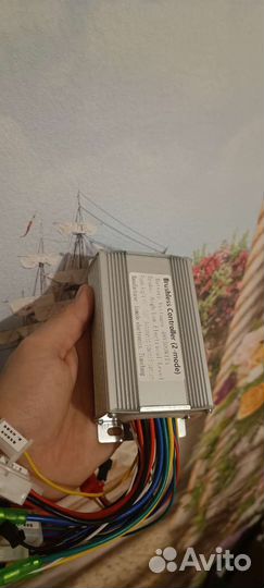 Контроллер для электровелосипеда 500W