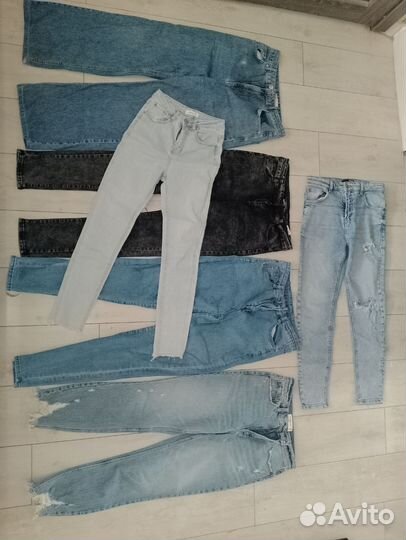 Женские вещи пакетом джинсы