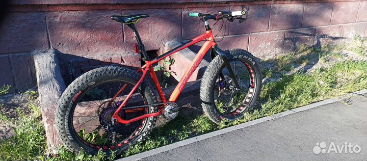 Кастом фэтбайк на раме mongoose argus sport 2018