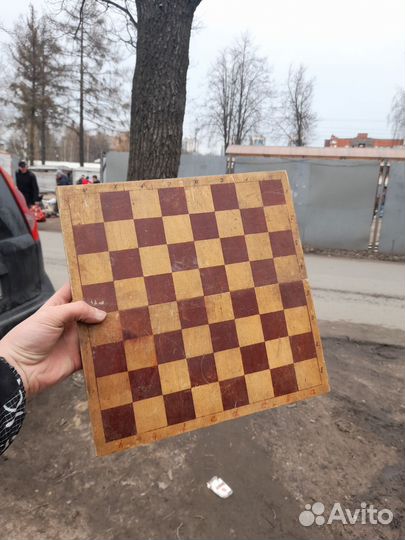 Доска для шашек шахмат СССР