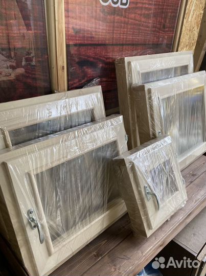 Форточка для бани из липы