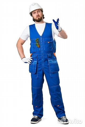 Полукомбинезон мужской летний р.48-50 рост 5-6 М