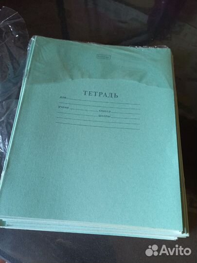 Тетрадь крупная клетка