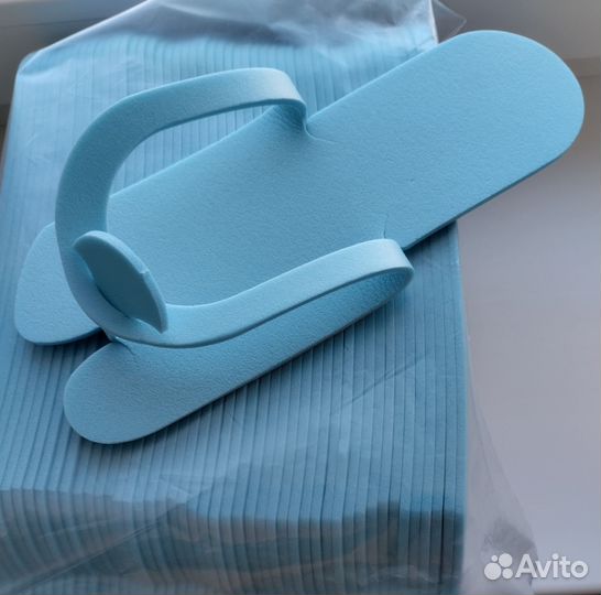 Тапочки одноразовые вьетнамки для педикюра