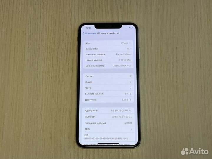iPhone Xs Max, 64 ГБ