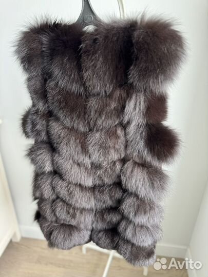 Жилет из песца Luxe новый