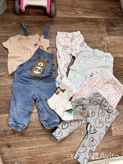 Детские вещи пакетом 80-86