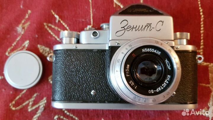 Фотоаппараты Зенит-С, Зоркий с Индустар 22, 50