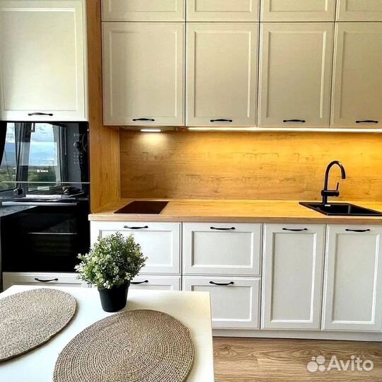 Скандинавский кухонный гарнитур на заказ