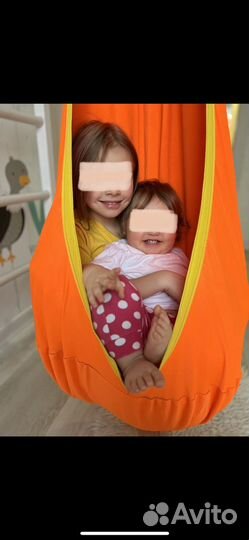 Подвесные качели гамак