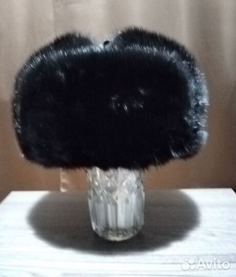 Шапка ушанка норковая мужская