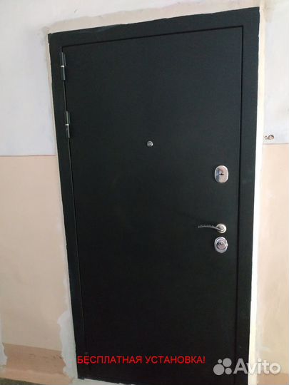 Новая входная дверь с бесплатной установкой