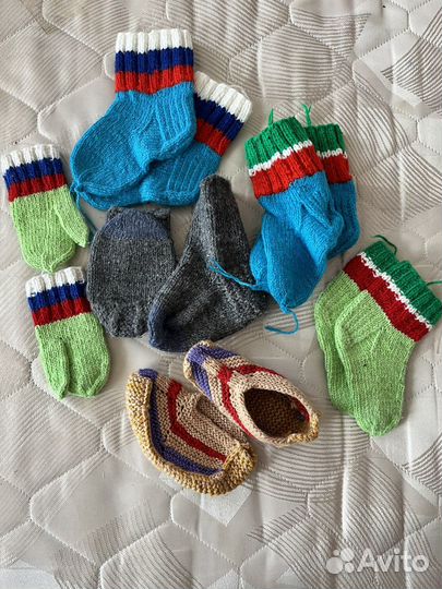 Носки вязаные детские