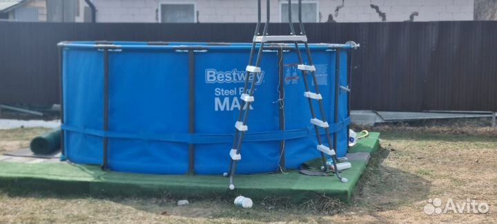 Каркасный бассейн 366 на 133