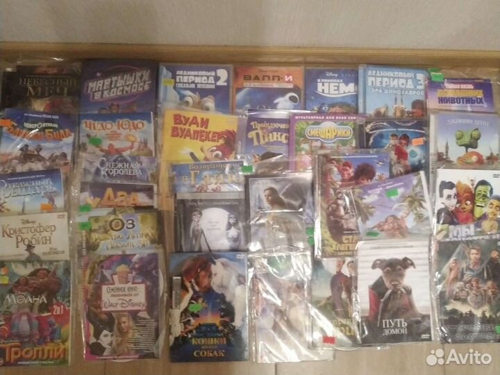 Мультики и детское на DVD. Обмен