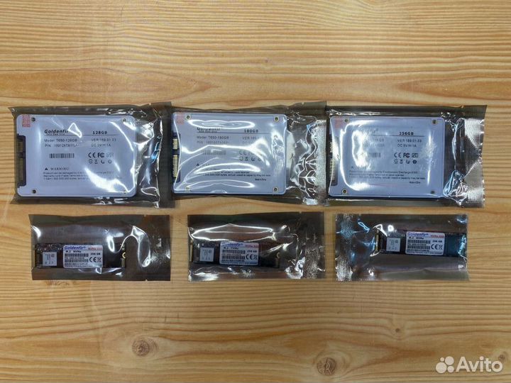 Новые SSD SATA / M.2 в ассортименте с гарантией