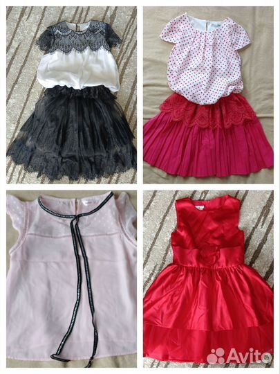 Вещи для девочки 9-11лет, 3 пакета